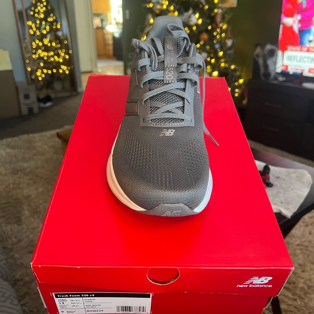 New Balance Charcoal Athletic Shoes
